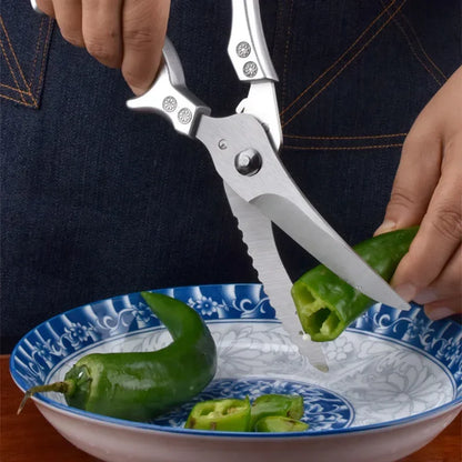 Tijera de Cocina Multifunción | Resistente, Ergonómica