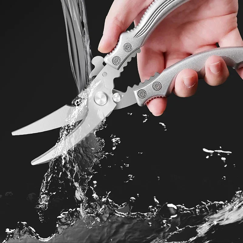 Tijera de Cocina Multifunción | Resistente, Ergonómica