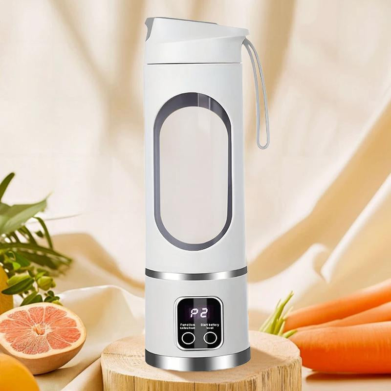 Best Mini Juicer Blender – 2-In-1 Ice Crusher & Smoothie Maker | Perfect for Liquid Diets, Fresh Juice, Shakes, Baby Food | USB Rechargeable & Easy to Clean | Great for Home, Office, Dorm, and Back-To-School Gifts Cup Portable Vegetable